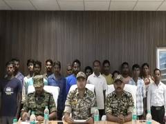 
      
      16 Naxals surrender in Chhattisgarh's Bijapur
      
      