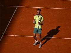 
      
      Madrid Open: Alcaraz thrills home crowd, scores win over Struff
      
      