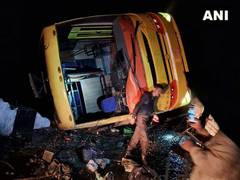 
      
      One killed, six injured in Assam bus accident
      
      