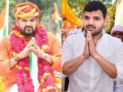 
      
      LS polls: BJP fields Brij Bhushan's son Karan from Kaiserganj
      
      