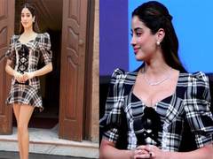 
      
      Janhvi Kapoor’s 'Shiku' pendant again steals limelight at event
      
      