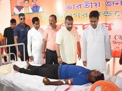 
      
      Tripura has sets example in blood donation during COVID...
      
      