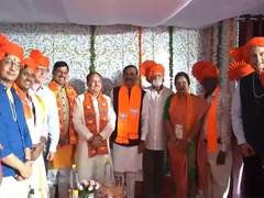 
      
      7-member delegation of foreign diplomats attends JP Nadda rally 
      
      