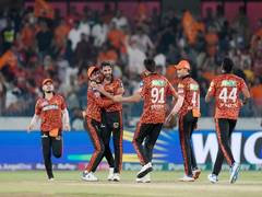 
      
      IPL 2024: SRH edge past RR on final ball to clinch 1-run victory 
      
      