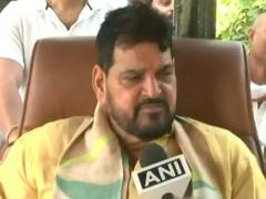 
      
      LS poll: Brij Bhushan on son's candidature from Kaiserganj seat
      
      