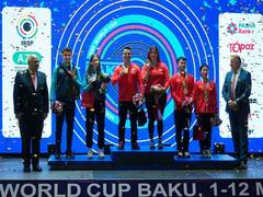 
      
      Turkey off to golden start at ISSF World Cup in Baku
      
      