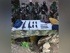 
      
      J-K: Security forces bust terrorist hideout in Bandipora
      
      