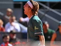 
      
      Madrid Open: Andrey Rublev beats Taylor Fritz to reach final
      
      