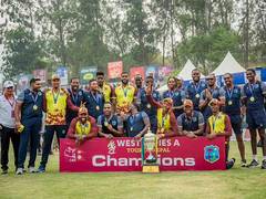 
      
      West Indies A end Nepal tour with five-match T20 series win 3-2
      
      