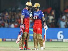 
      
      RCB skipper Faf admits being nervous during quick loss of wickets
      
      