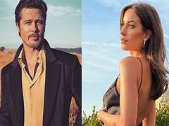 
      
      Brad Pitt takes gf Ines de Ramon on a beach date in Santa Barbara
      
      