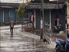 
      
      Rain lashes several parts of Assam's Dibrugarh
      
      