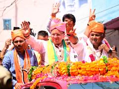 
      
      Uttarakhand CM holds roadshow in Budaun
      
      