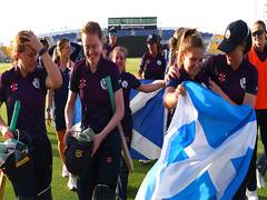 
      
      Bryce sisters help Scotland to maiden ICC Women's T20 WC berth
      
      