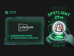 
      
      KuCoin Introduces Lifeform in Its 27th Spotlight IEO
      
      