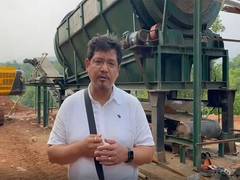 
      
      Meghalaya CM Sangma inspects ongoing waste machine installation
      
      
