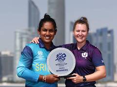 
      
      Sri Lanka, Scotland gear up to decide Women's T20 WC 2024 groups
      
      