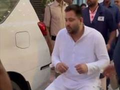 
      
      RJD’s Tejashwi Yadav gets MRI done for back pain
      
      