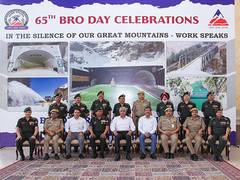 
      
      Border Roads Organisation celebrates 65th Raising Day
      
      