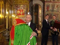 
      
      Putin sworn in as Russia's president for record fifth term
      
      