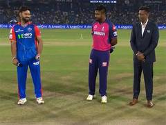 
      
      IPL 2024: RR win toss, opt to field against DC
      
      
