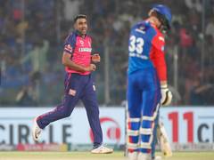 
      
      RR's Ravichandran Ashwin becomes sixth-highest wicket-taker 
      
      