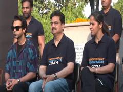 
      
      Saina Nehwal, Rajkumar Rao urge people to come out and vote
      
      