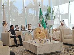 
      
      Indian official, Saudi Arabia's Vice Haj Minister hold talks 
      
      