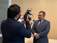 
      
      Maldives Foreign Minister Moosa Zameer departs for India
      
      