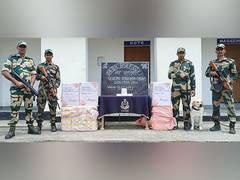 
      
      BSF seizes cattle, sugar, etc along India-Bangladesh border 
      
      