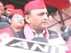 
      
      SP chief appeals to people to save Constitution
      
      
