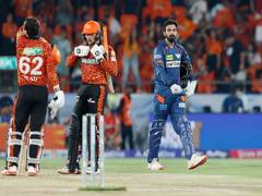 
      
      KL Rahul keeps calm in 'animated' chat with LSG owner
      
      