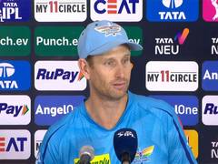 
      
      Didn't have an answer to SRH's incredible hitting: Adam Voges
      
      