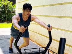 
      
      Sidharth sweats it out in scorching summer workout session
      
      