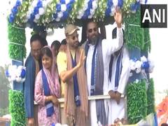 
      
      TMC's Yusuf Pathan holds road show in West Bengal's Baharampur
      
      