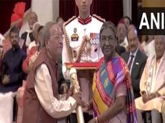 
      
      Vocalist Som Datt Battu receives Padma Shri award
      
      