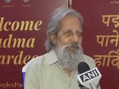 
      
      Pandit Om Prakash Sharma honoured with Padma Shri
      
      