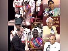
      
      President Droupadi Murmu presents Padma Awards
      
      