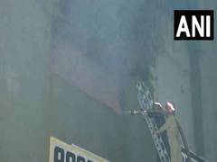 
      
      Fire breaks out at shoe factory in Delhi's Narela
      
      
