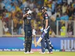 
      
      Gill, Sudharsan's brutal-bashing propel GT to 231/3 against CSK
      
      