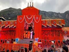 
      
      Char Dham Yatra 2024: Doors of Badrinath Temple open for devotees
      
      