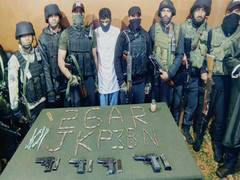 
      
      J-K: Security forces arrest terrorist associate in Bandipora
      
      