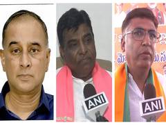 
      
      Khammam’s three-way poll battle between Congress, BRS, BJP 
      
      