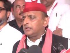 
      
      Samajwadi party chief Akhilesh Yadav slams BJP-led government
      
      