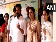 
      
      LS polls: Telangana CM Revanth Redday casts vote in Kodangal
      
      