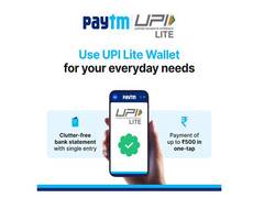 
      
      Paytm focuses on UPI Lite wallet for everyday payments
      
      