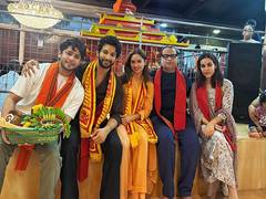 
      
      Rohit Saraf, 'IVR' cast seek blessings at Siddhivinayak temple 
      
      
