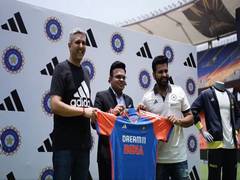 
      
      BCCI posts video of Rohit, Jay Shah holding India's WC jersey 
      
      