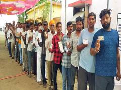 
      
      62.31 pc voter turnout recorded till 5 pm in Phase 4
      
      