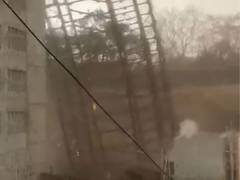 
      
      Under-construction metal parking tower collapses in Mumbai
      
      